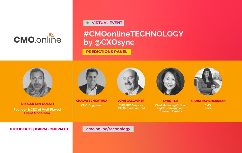 cmo_org's tweet photo. What would you do with a crystal ball that told you what lurks around the corner?

Today meet Technology CMO psychics as they make their predictions live on the #CMOonline Technology #PredictionsPanel

https://t.co/BR6vePbATI https://t.co/TY0865dezp