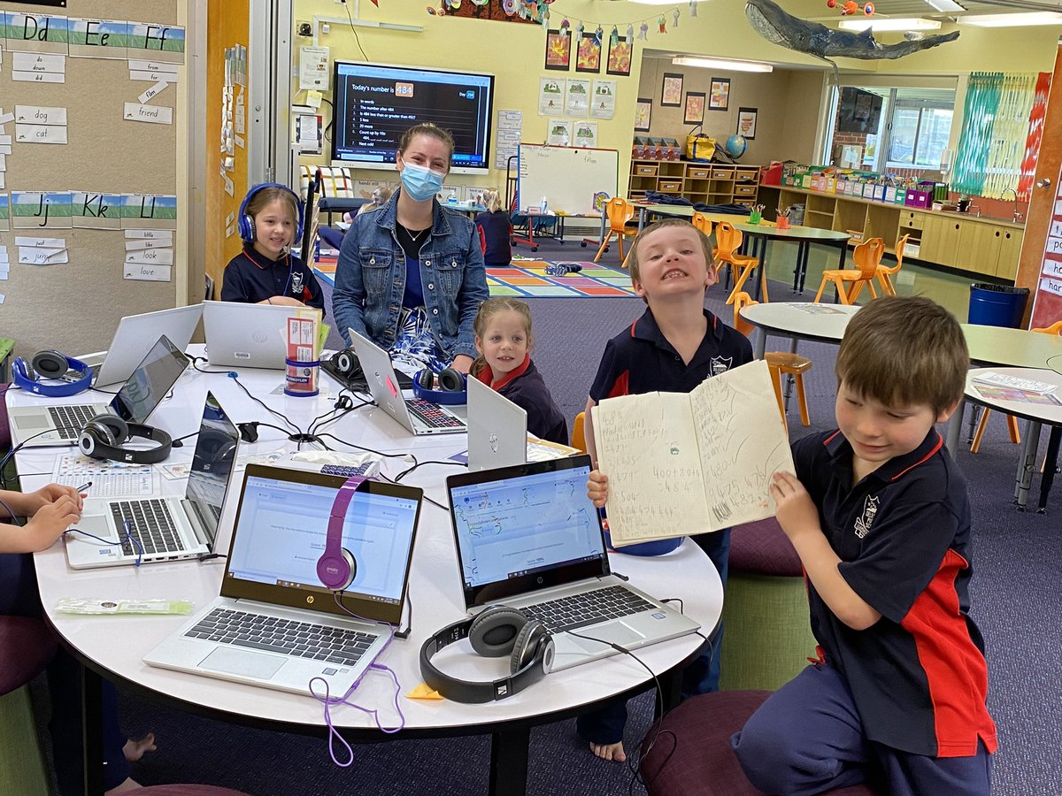 bradnhaz's tweet image. This is what learning looks like in our school at Delegate Public School