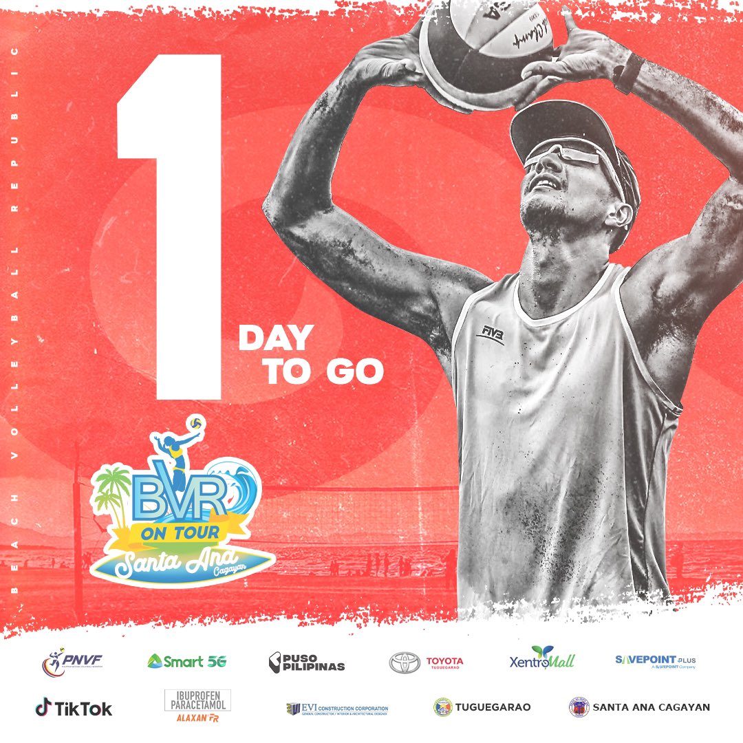 bvr_ph's tweet photo. ISANG TULOG NA LANG! #BVROnTour2021 returns tomorrow, mga ka-beach vibes! Watch the action unfold via live stream on Puso Pilipinas’ Facebook page. LET’S GO‼️‼️‼️ https://t.co/KSkqMLFVOe
