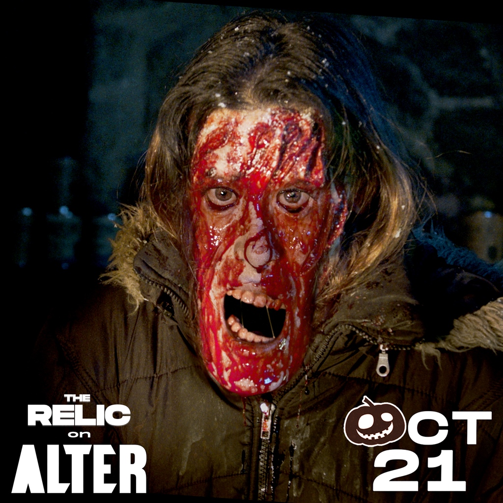 therelicmovie's tweet photo. Why the long face, KAYLA???
FIND OUT TOMORROW on
@WatchALTER
Turn down the lights, pop some corn, and make @TheRelicMovie part of your Halloween playlist, streaming FREE on the #1 horror channel on YouTube!
#WatchAlter
#horrorshortfilms
#creaturefeature
#halloweenwatchparty https://t.co/VifU7wpbHn