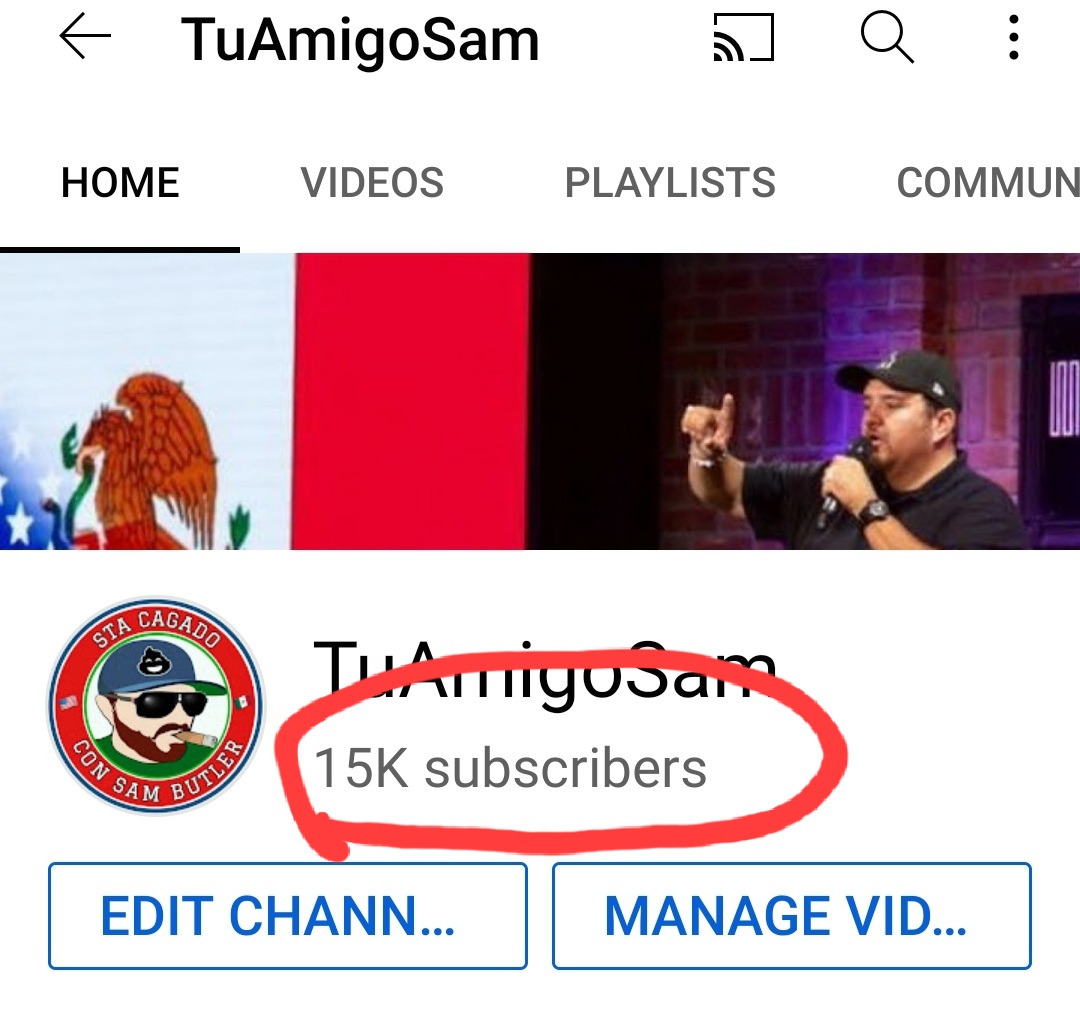 TuAmigoSam's tweet photo. Ya somos 15k !!!! Muchas gracias!! Lqm!! ❤❤❤ #stacagadopodcast #tuamigosam #podcast #youtube #weirdfacts #LosCagadienses #datoscuriosos
Reposted from @tuamigosam https://t.co/eZYfvy1co6