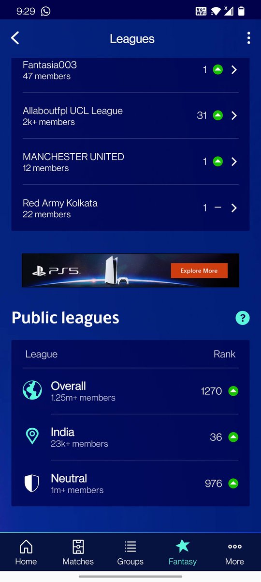 vnb_vroon's tweet photo. My champions League Fantasy😌😁
Will try to be consistent till the end
🔝🔜 #ChampionsLeague #CLNight #UefaChampionsLeague #GGMU #ManUtdAtalanta https://t.co/YiaT7NgpBs