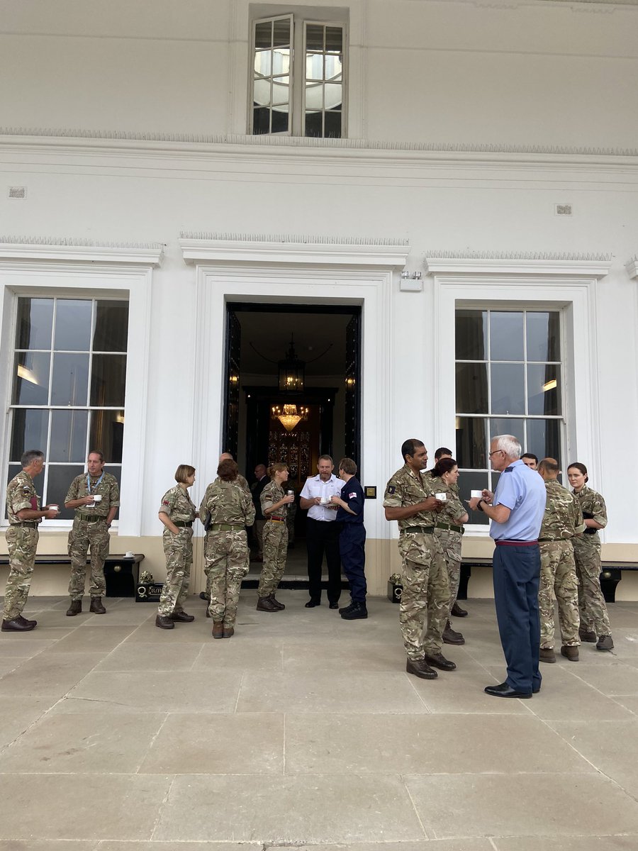 Great to be able to host the first CIOMR UKRFA Med Reserves Conference at Sandhurst. Thank you RMAS. #ReservedForMore #CIOMR