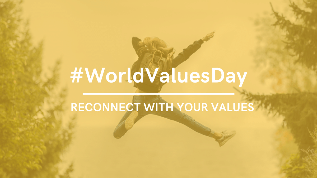 ValuesDay's tweet photo. Today is #WorldValuesDay! 🎉
 
Join in our global wave of gratitude 🙏 here's how...
 
💜 Choose a value that is important to YOU
 
💚 Choose a person or organisation that acts on this value
 
💛 Show your gratitude by tagging them &amp; using the hashtag #WorldValuesDay. https://t.co/OW9Dog0hW8