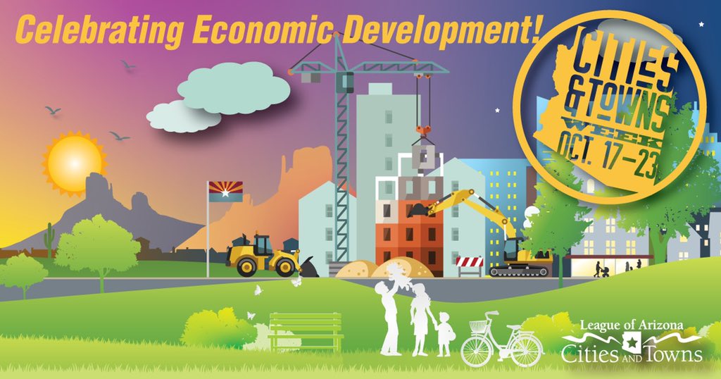 AvondaleEDGE's tweet photo. It’s @AzCities and Towns Week and we’re celebrating our Economic Development team! 

Our EcDev team helps start, expand and/or relocate businesses to our city. Additionally, our Avondale Local EDGE program offers resources to help support the city’s local business community! https://t.co/cYMwPUbXX0