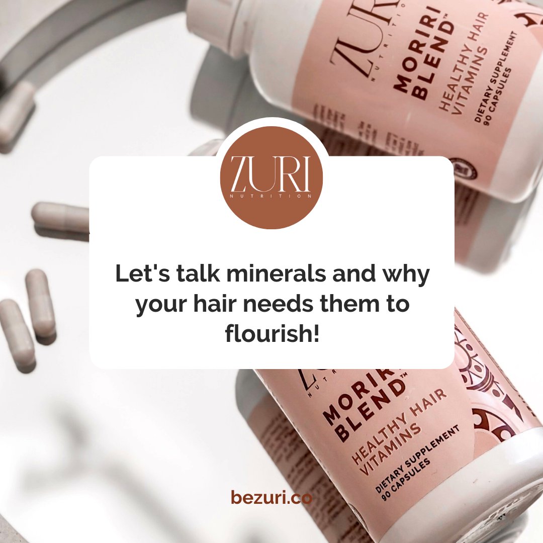 Now why should you supplement with minerals?
- Strengthen your roots
- Hydrates and heal scalp
- Prevent breakage
Moriri Blend is packed with hair-loving Iron and Copper to help strengthen your hair while you keep growing!

#minerals #hair #irondeficiency #healthyhair #hairinfo