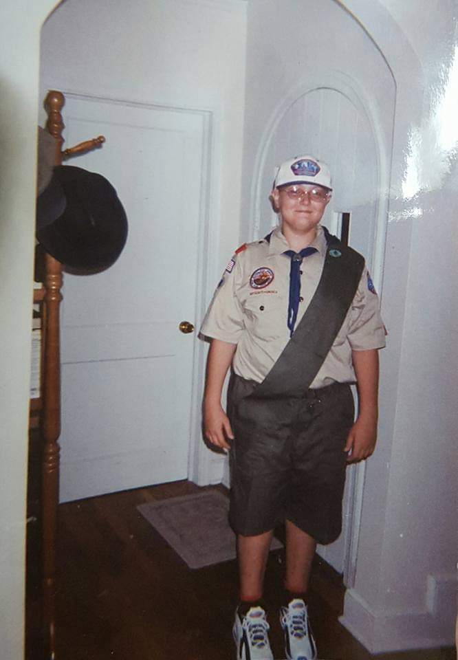 KarrforCongress's tweet photo. This was taken in July 2001, as I left for the BSA National Jamboree in VA. This was just before Floyd Spence died, clearing the way for Joe Wilson's 20-year reign of terror over the working people of District 2. I'm now fighting to stop his abuse of us. Will you fight with me? https://t.co/9vr8qvfMuO