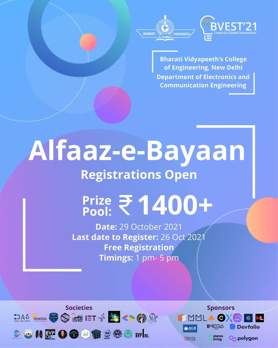 eduminerva's tweet photo. ⭐EduMinerva along with ISTE brings ALFAAZ e BAYAAN an Open Mic Event, open for all challenges like poetry ✍️, shayari 🎙️, comedy 🤡, monologue 🗣️,story telling 📃 and many more....⭐
🔗Registartion Link: https://t.co/zVHJreHXDO https://t.co/z4i3xjz8Dr