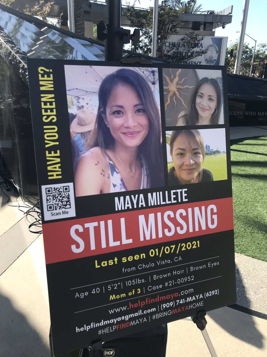 DaveSummersNBC7's tweet photo. #mayamillete 3 day’s surrounding her disappearance #NBC7 at 11 with Mark Mullen and Catherine Garcia https://t.co/KmDPtG1EZ8