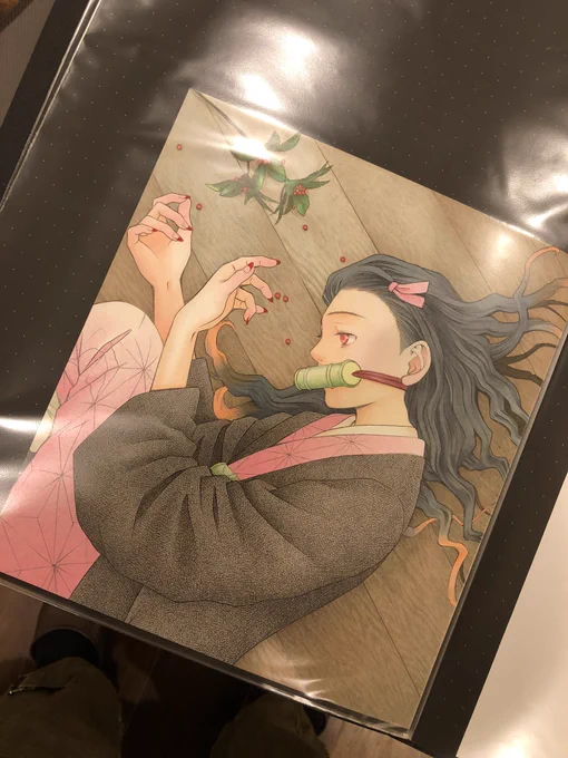 それともう一つ、私がファンアートとして描いた鬼滅やセーラームーンのイラストもご覧になれます。オリジナルとはいえ著作権上展示はできないのでファイル内にて。 