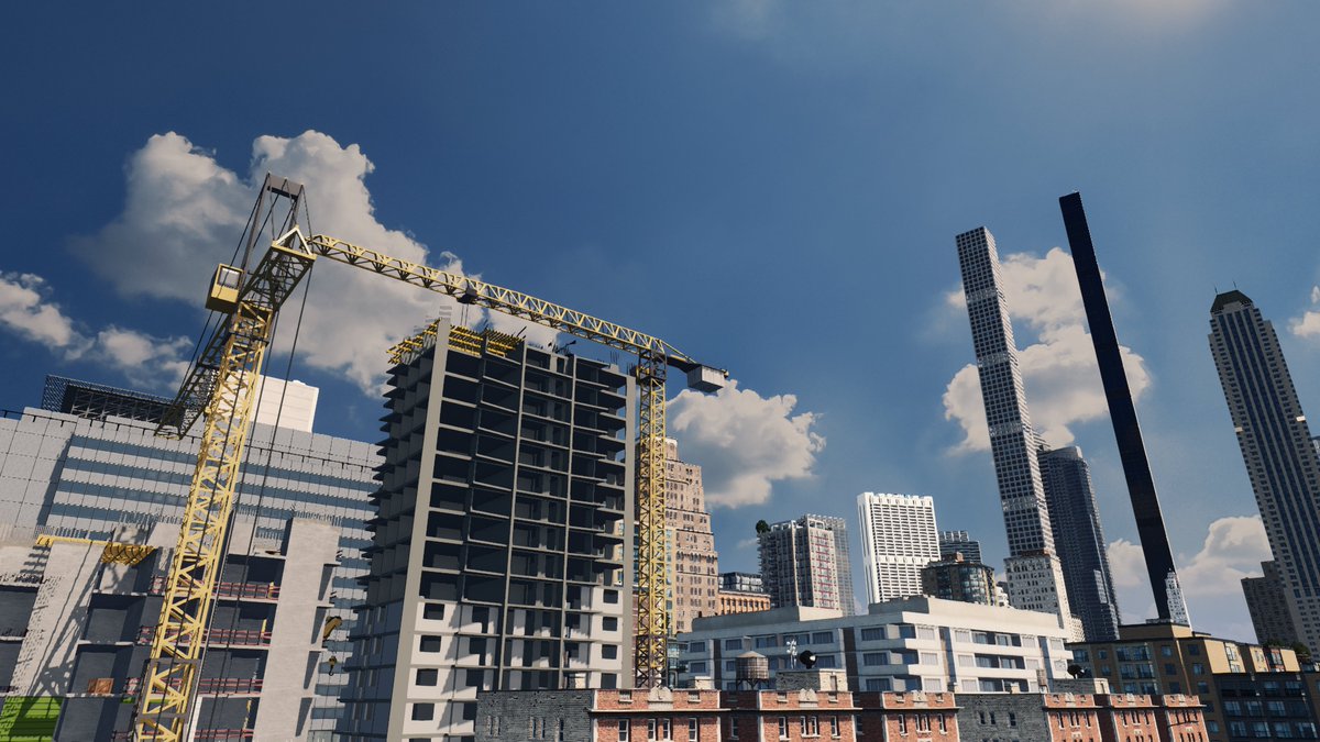 Construction site #CitiesSkylines