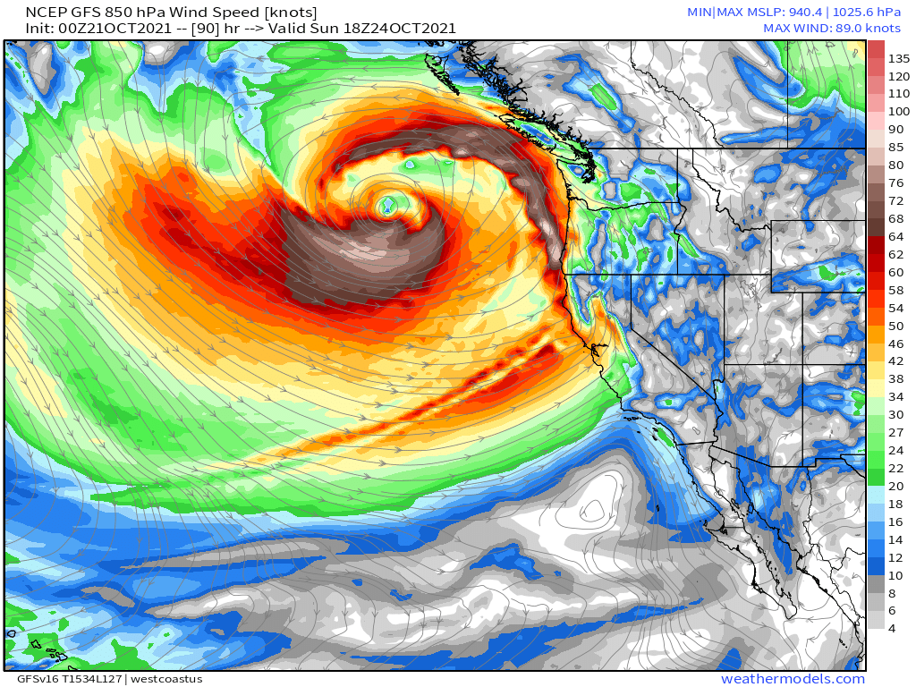 Hurricane-force wind gusts blow through California as part of the 'bomb  cyclone' hitting the coast