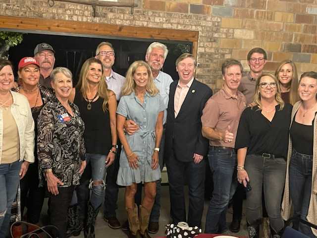 TanParkerTX's tweet photo. Such a fun event this evening with my very good friend, State @RepLynnStucky for his Cars &amp; BBQ event at the Sheriff’s Posse Arena in Argyle! Great spending time with so many excited patriots ready to keep Texas strong! Some really cool cars too! https://t.co/ZIzhbgeFdk