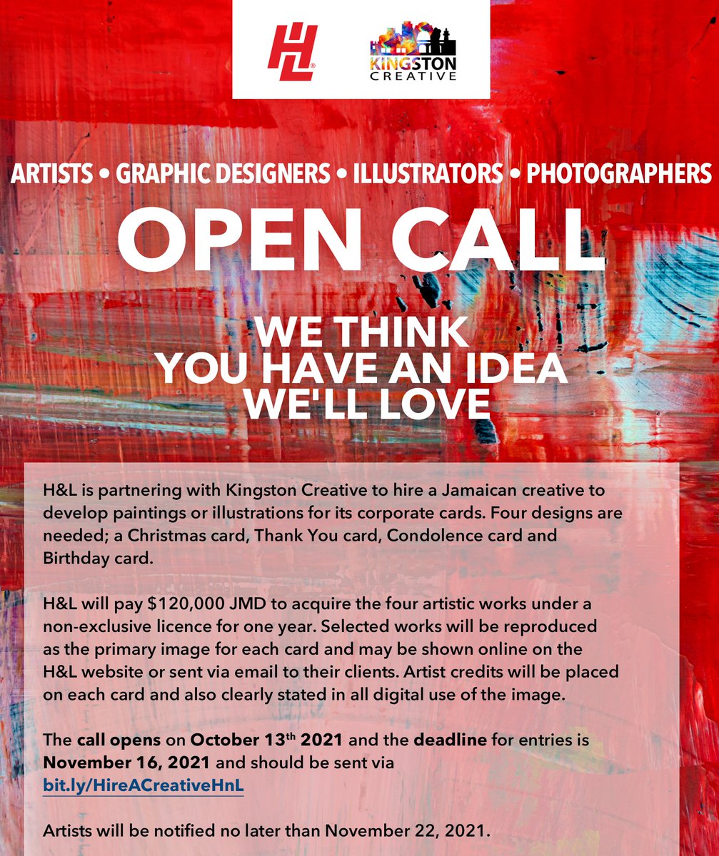 kgncreative's tweet photo. 🥁🗣️OPEN CALL!!
Excited to share with you this new #OPPORTUNITY!
Throw away that second guessing and submit your work! You just may be selected! You never know till you try!

Open date: Oct 13   Close date: Nov 16 

Start working on it now! Submit  via https://t.co/dqkDFX3Wmr https://t.co/glJbATlhpX