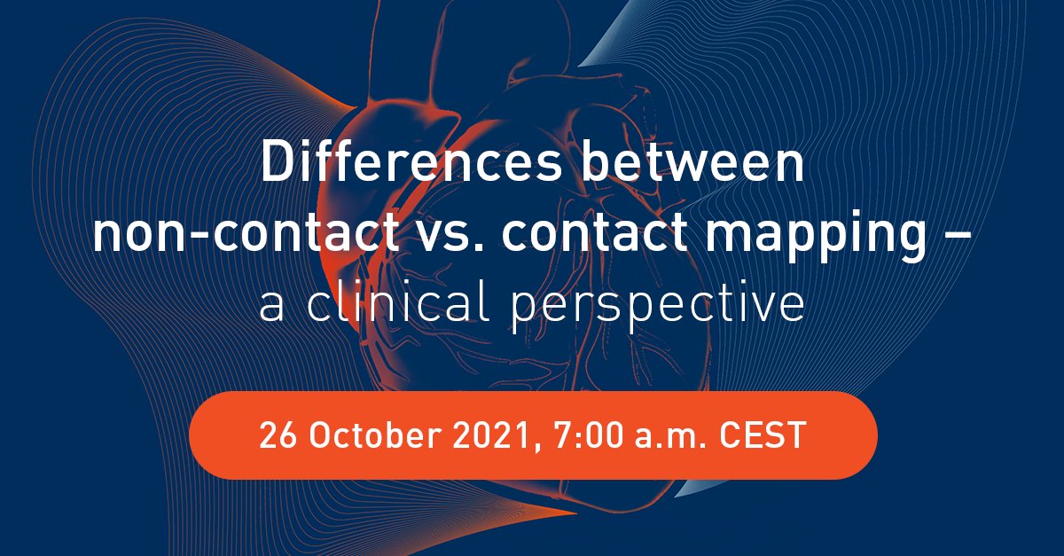 BIOTRONIK_News's tweet photo. What are the most important clinical differences between contact and non-contact mapping? During our first EP Talks session, Dr. Christoph Scharf will cover the most critical highlights in just 20 minutes.
Sign up here: https://t.co/t8p5iH65l1
#eptalks #epeeps #cardiotwitter https://t.co/kftuajuY6M
