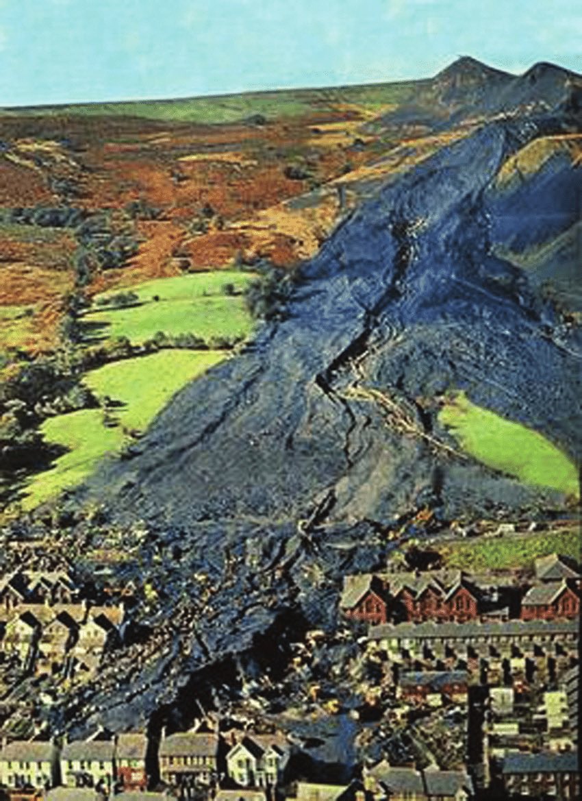 LeanneWood's tweet image. On this day in 1966, a coal tip slid into a school in Aberfan. Today I’ll remember all those killed on this day, everyone killed by coal and all other industrial disasters.

People should mean more than profit, but we don’t.