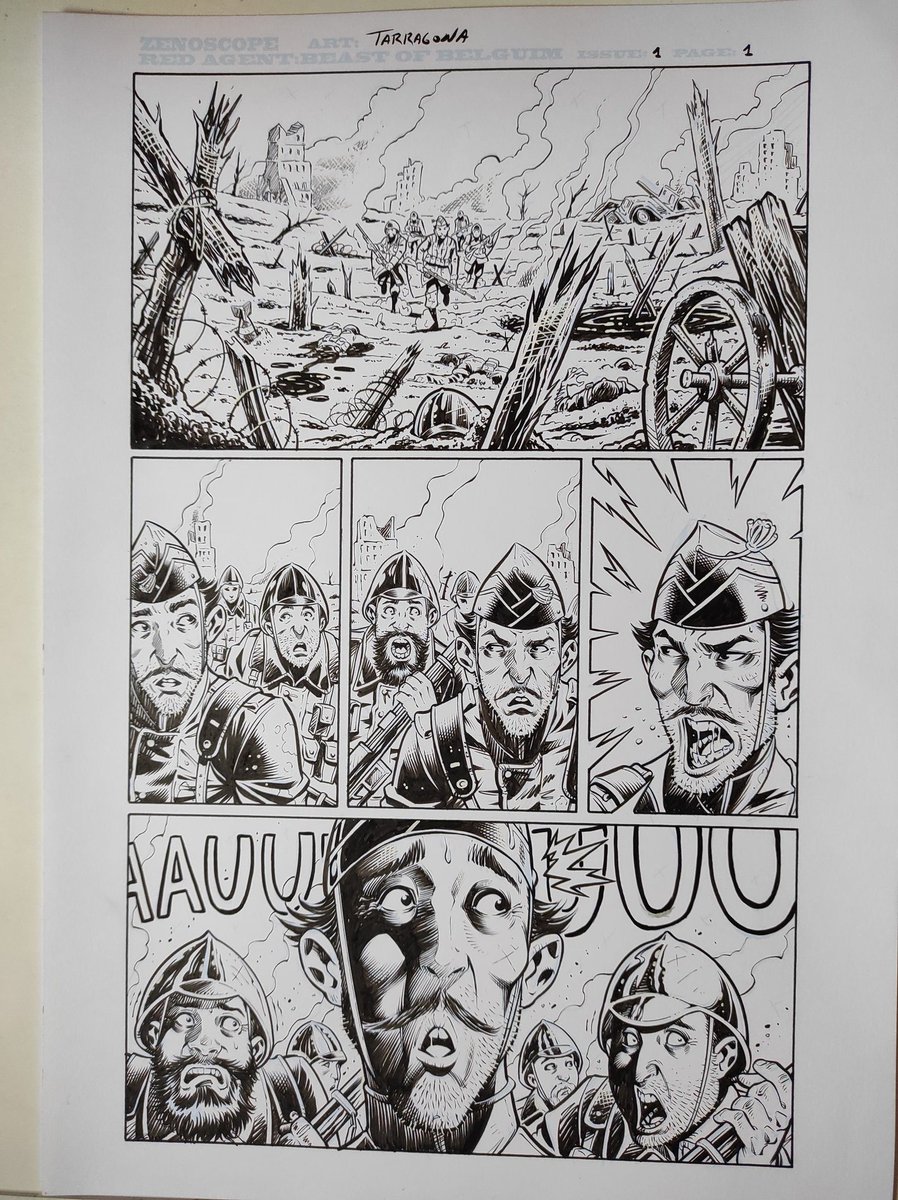 JordiTarragona6's tweet photo. Hello. My name is Jordi Tarragona. I draw and ink comics for a living. Here is some of my art. https://t.co/eY2agWoDJ1