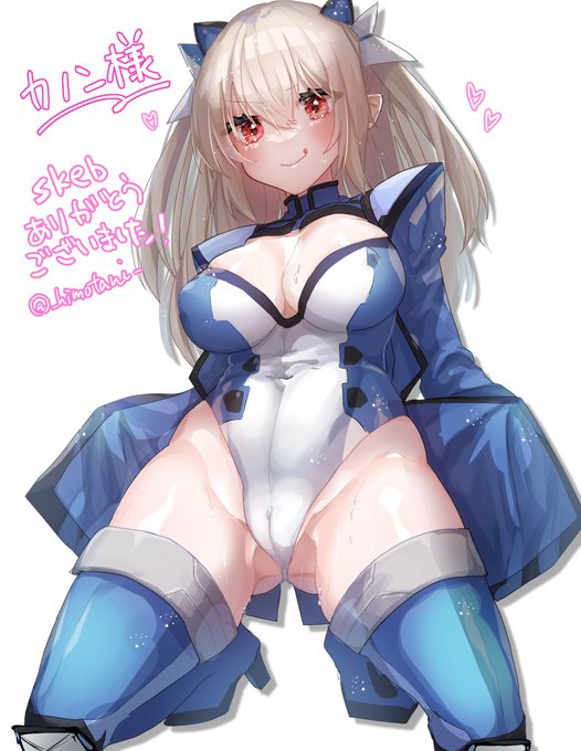 ひも様(@_himotani_)にskebでリクエストさせていただきました。
むっちり肉感と小悪魔的な表情が実によき…
アピールいただきありがとうございました! 