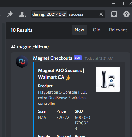 Gianluca (@giandiscenza) on Twitter photo first time running <a href="/MagnetAIO/">Magnet</a> on a drop. thank you for this💫
<a href="/ProxyThor/">Thor Proxy</a> 
<a href="/AMNotifyCA/">AMNotify Canada</a> <a href="/TheNorthCop/">TheNorthCop</a> first time running <a href="/MagnetAIO/">Magnet</a> on a drop. thank you for this💫
<a href="/ProxyThor/">Thor Proxy</a> 
<a href="/AMNotifyCA/">AMNotify Canada</a> <a href="/TheNorthCop/">TheNorthCop</a>