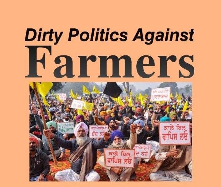 RT @jagjeet10jan: Keep supporting #FarmersProtest

#DirtyPoliticsAgainstFarmers https://t.co/02ZFlUz5LS