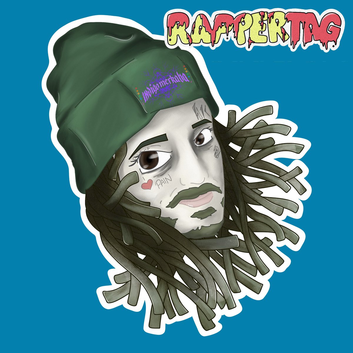 Rappertag_'s tweet photo. IndigoMerkaba is up next in #Rappertag… who do you want to see him tag? https://t.co/guZRuM9lsD