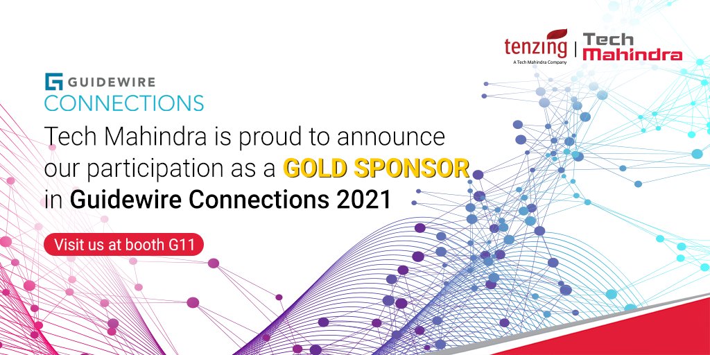 tech_mahindra's tweet photo. We are excited to participate as Gold Sponsor in #GuidewireConnections ’21

Explore our unique 6-step framework for Guidewire Cloud Adoption, App Dev using Jutro’s Digital UI framework &amp; more

Visit us at Booth G11 | Nov 1-4, 2021

Know more: https://t.co/NKe9ZSvelz

#TechMNxtNow https://t.co/ecvkzq5e3s