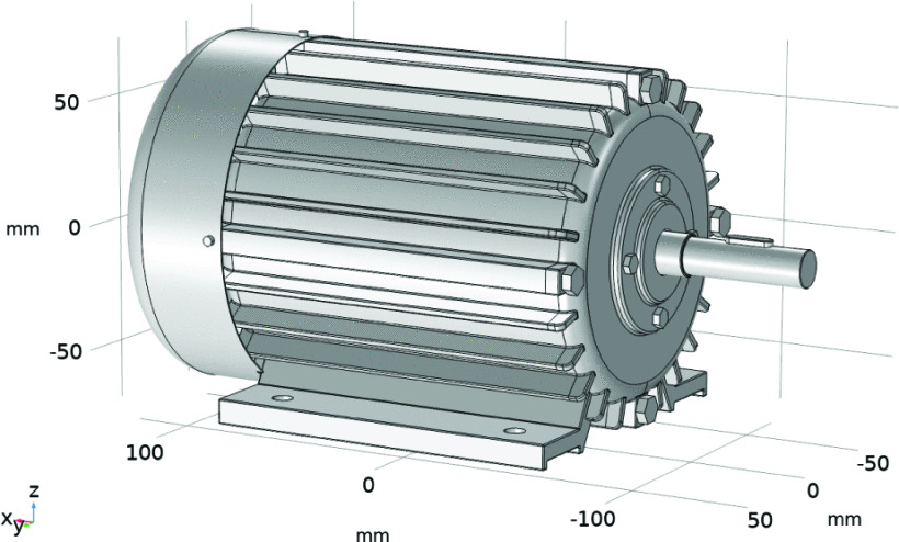 LoschiJose's tweet photo. Electromagnetic fields of a 3-phase induction motor, i.e., electric and magnetic fields and current density, are highly influenced by its geometry, conductor material (conductivity, magnetic permeability, electric permittivity, and nonlinearity), and boundary conditions applied. https://t.co/3TCU7QjZq8