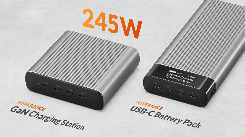 DrPhone0079's tweet photo. شركة Hyper تعلن عن أول شاحن هاتف في العالم بقوة 245W😱بسعر عالمي 200$
#Dr_phone #hyperjuice https://t.co/03vg3oQoky