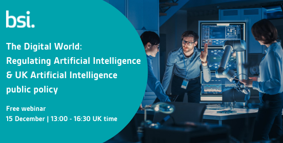 It’s time to take advantage of our third FREE webinar exploring the future opportunities presented by #artificialintelligence. On 15 December, the focus is on European regulation and the UK’s #AIstrategy. Learn more and register: bit.ly/3jnG21C