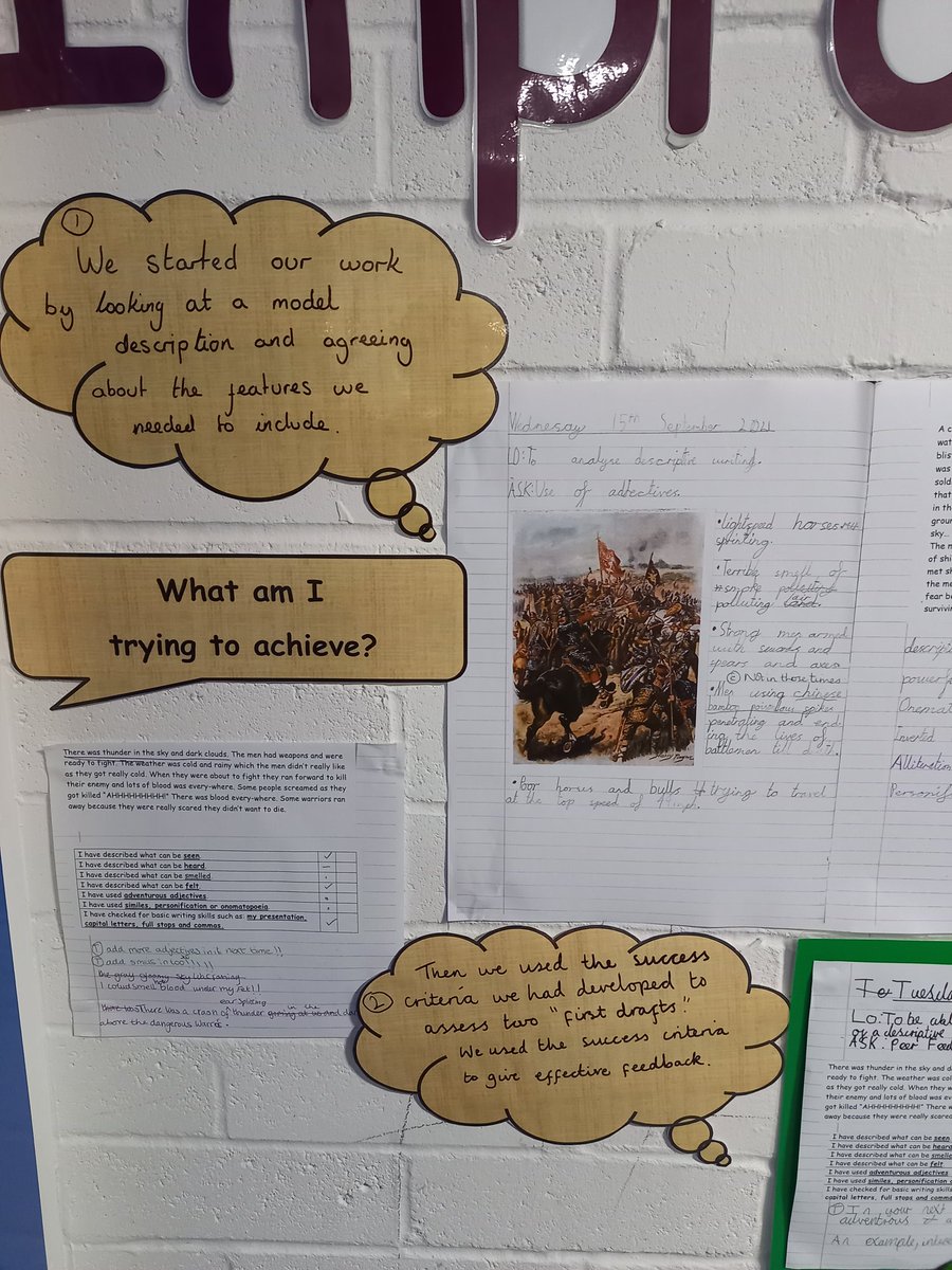 Prima1Brudenell's tweet photo. This year our school improvement plan can be summed up in one word #improving Year 4 are tracking the process @Leeds_Learning @ChallengeLearn @JamesNottinghm https://t.co/W990ykxUfr