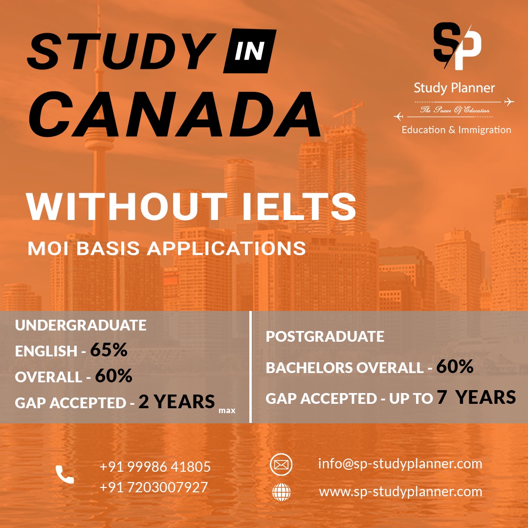 spstudyplanner's tweet image. Studying in CANADA just got easier. Now apply without IELTS &amp;amp; fulfill your dreams of going abroad.
 
To know more get in touch with us at +91 7203007927 | +91 9998641805 &amp;amp; Visit our website for more info: sp-studyplanner.com

#StudyinCanada #CanadaStudentVisa #SPStudyPlanner
