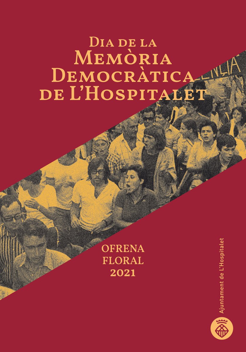 MuseuLH's tweet photo. Dia Memòria històrica i democràtica de #LH
Acte institucional d'homenatge víctimes per raons ideològiques i a les que lluitaren per recuperació de llibertats, democràcia i la justícia social al nostre país.
Dimarts 26 19h Rb Marina/Av Carrilet
#MemoriaLH
https://t.co/E2AYnrNVJ1 https://t.co/eBQFmrhJ3X
