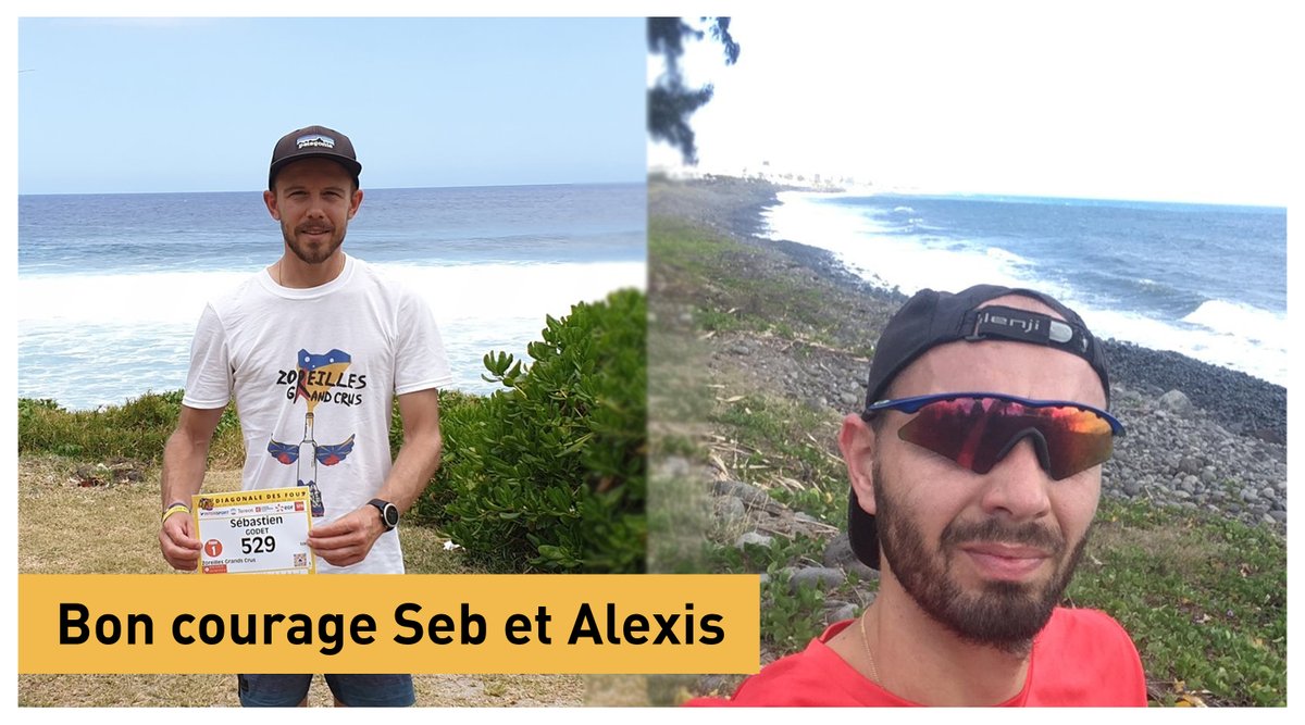 🤪 [QUE DES FOUS] 
Ils sont 2 611 inscrits sur la plus grande des courses du <a href="/raid_grand/">Grand Raid Réunion</a> , 160km et 9400m D+ de Saint-Pierre à Saint-Denis 🇷🇪
✅ Parmi ces fous, au moins, 2 collaborateurs du <a href="/cmarkea/">Crédit Mutuel Arkéa</a> : <a href="/sebgodet33/">Sebastien G.</a> et Alexis Hillion 💪

👏  Encouragements acceptés 
⏱️ 21/10 à 21h