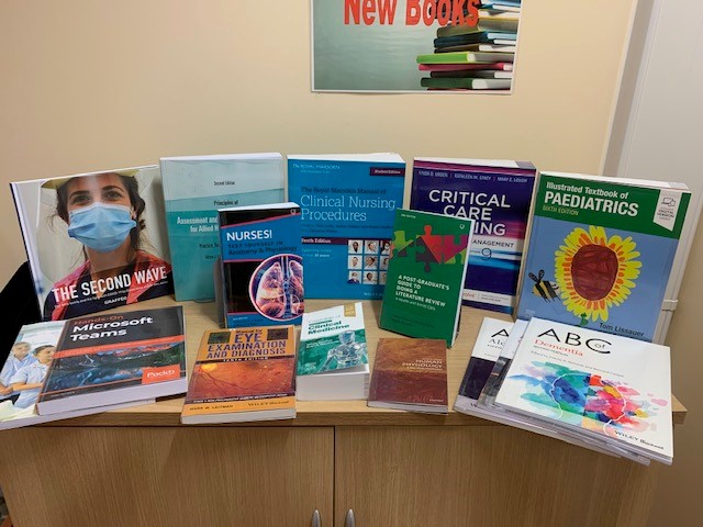 ABUHBlibraries's tweet photo. New titles added today at the Royal Gwent Hospital Library๐๐ค #NewBooks #RoyalGwent https://t.co/jACSH9uHpd