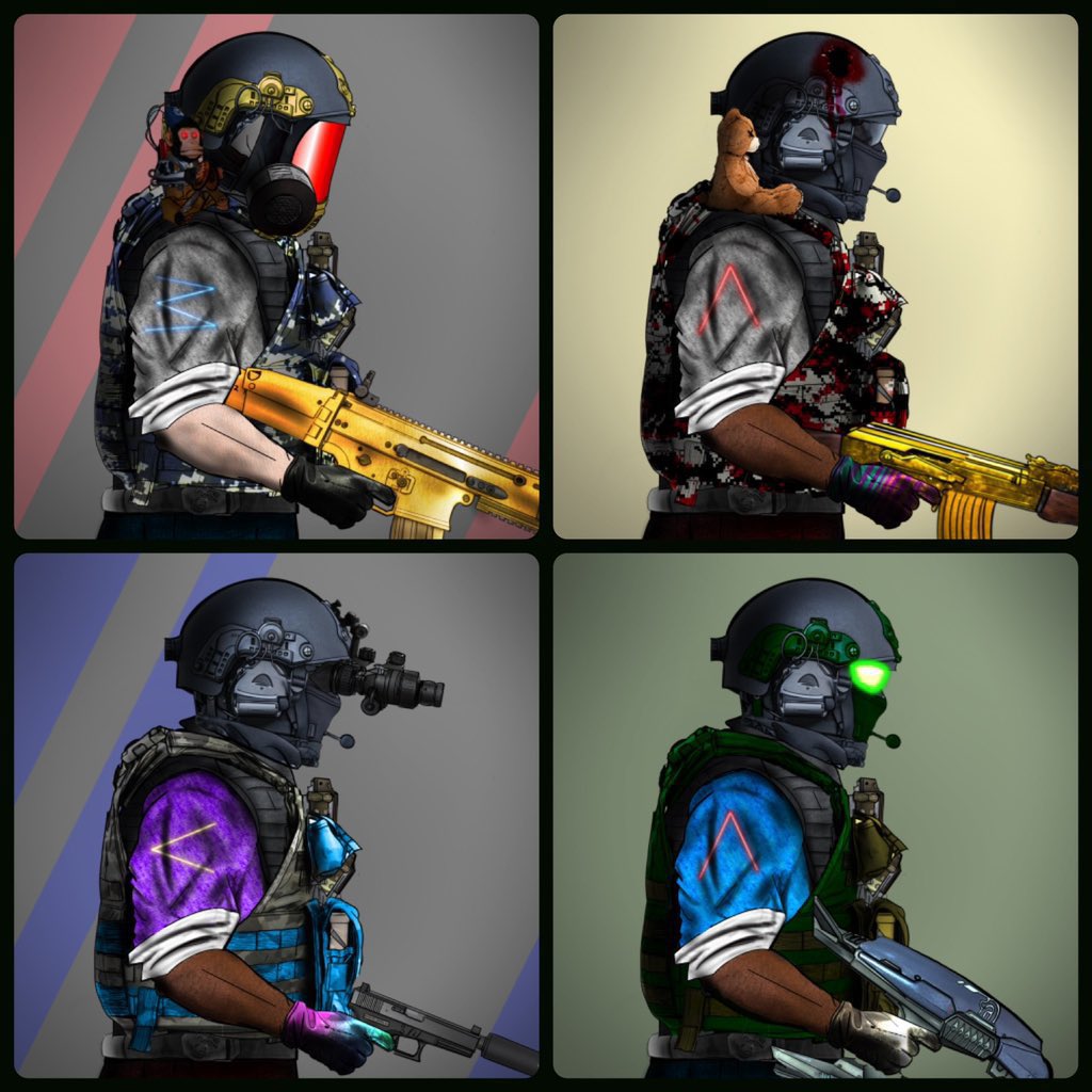 MystikusaNFT's tweet photo. 🎁Giving Away 3 amazing @EliteForcesNFT !!! 🎃

To Enter:
1.  Follow  @MystikusaNFT &amp; @EliteForcesNFT 🎃
2. RT &amp; Like
3. Tag 3 People

Giveaway is ending in 48 hours 🔥

#NFT #Giveaway #NFTGiveaway #NFTs #nftcommunity #NFTshill #nftart #NFTartist https://t.co/1tt7zRPmFN