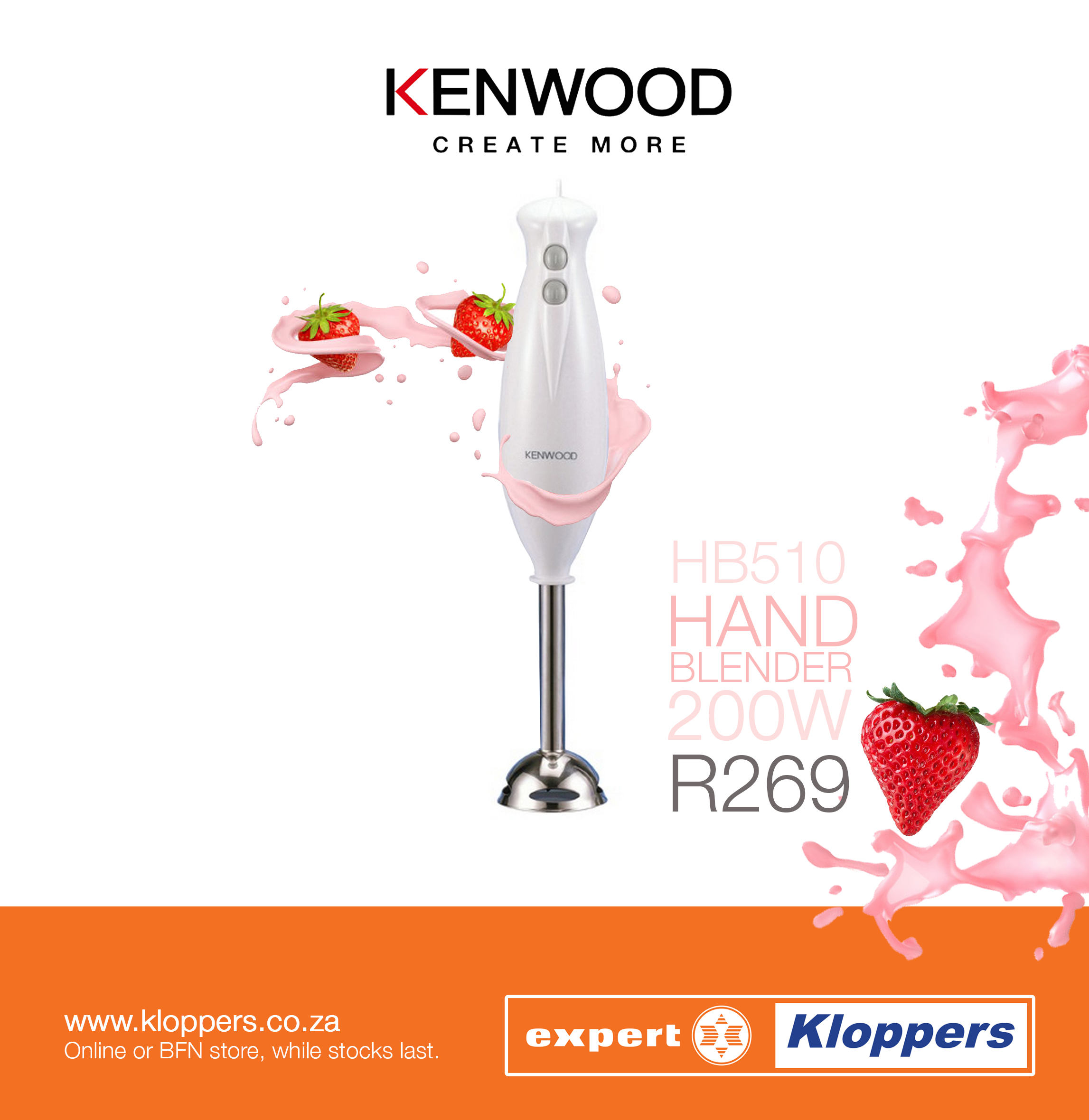 Kloppers kitchen appliances deals