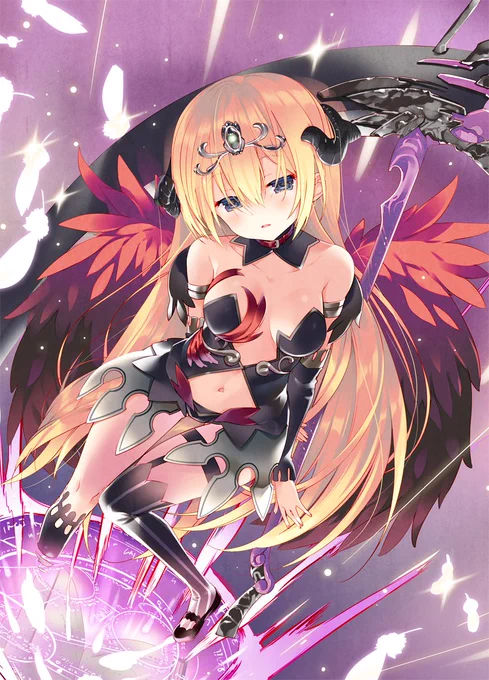本日10月21日発売の
Z/X第38弾 極点超越編  <無限アンリミテッドブースト>にて『魔導書∴零時の堕天使』を描かせていただきました!
よろしくお願い致しますー!!
#ZX_TCG 