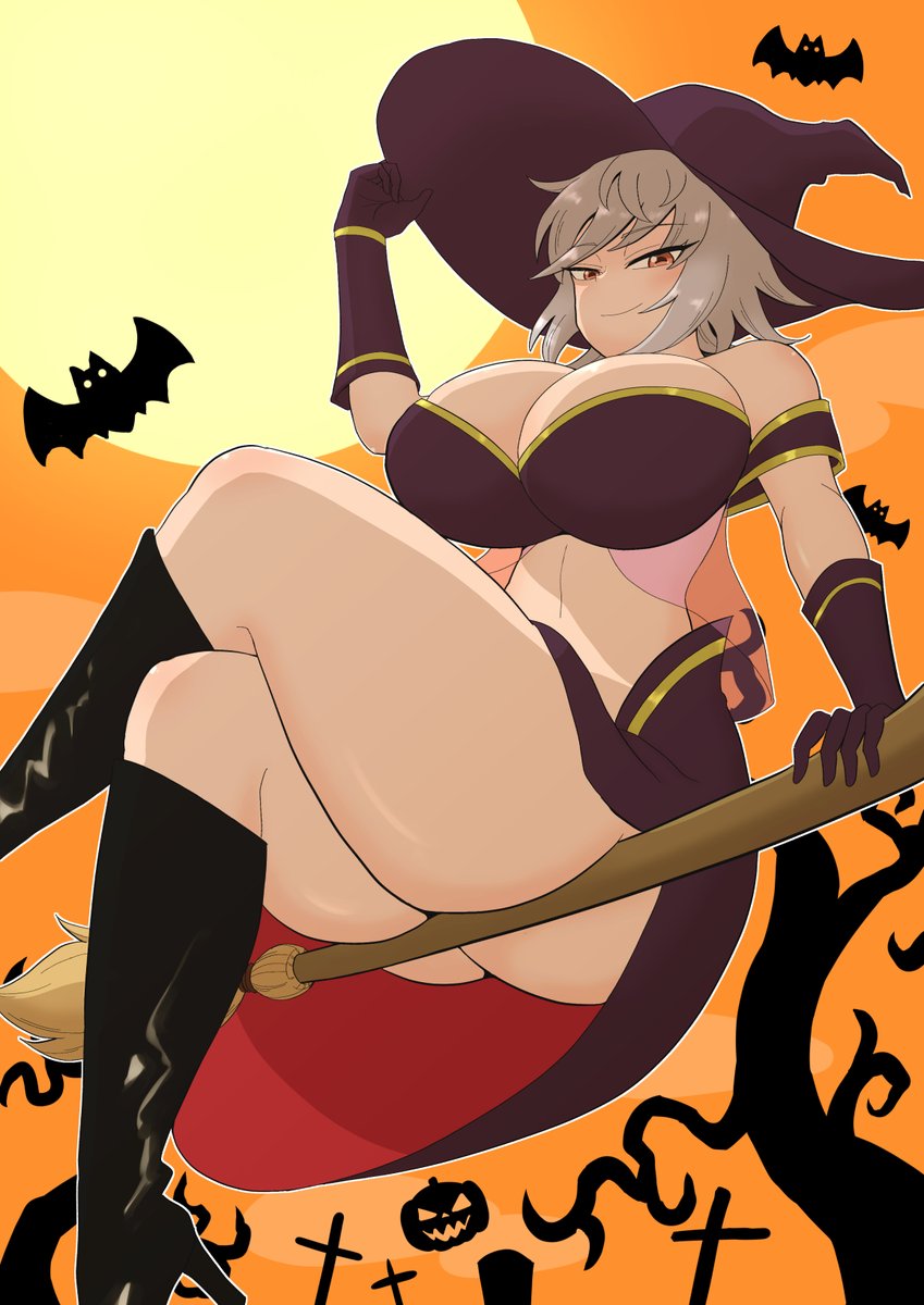 うちの子ハロウィン2 魔女コス冬亜 