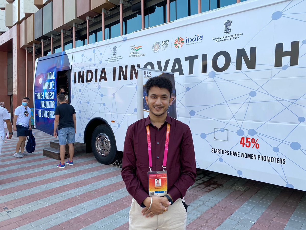 Bellatrix Aerospace (@bellatrixaero) on Twitter photo Thank you <a href="/ficci_india/">FICCI</a>, <a href="/ITBTGoK/">ITBT Karnataka</a>, <a href="/investindia/">Invest India</a>, <a href="/startupindia/">Startup India</a> for the opportunity to showcase our innovation at the Innovation Bus at the Expo 2020 Dubai! Indeed a great honour to be among few select companies to make it here.
#india #dubai #expo2020dubai #StartUpIndia Thank you <a href="/ficci_india/">FICCI</a>, <a href="/ITBTGoK/">ITBT Karnataka</a>, <a href="/investindia/">Invest India</a>, <a href="/startupindia/">Startup India</a> for the opportunity to showcase our innovation at the Innovation Bus at the Expo 2020 Dubai! Indeed a great honour to be among few select companies to make it here.
#india #dubai #expo2020dubai #StartUpIndia