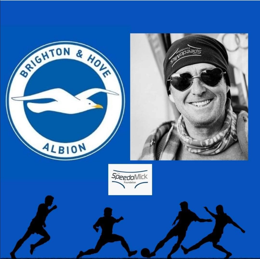 speedomick's tweet photo. Hello everyone, 

I've been very kindly invited to @OfficialBHAFC  this afternoon - can't wait!😊 

I'll be there between 3pm and 4pm ⚽👣💙

See you there folks 😀

You can donate here: https://t.co/v85En2ni6Q  

#donate #charity #fundraiser #thegivingbacktour https://t.co/mMEwbTu3Du