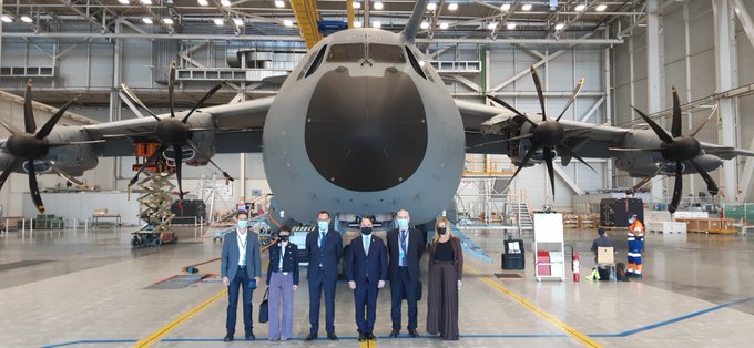  El embajador de Emiratos, Al-Suwaidi visita Airbus