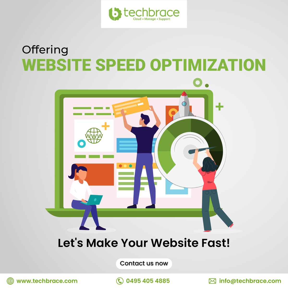 Tech_Brace's tweet image. Contact us before your competitor gets ahead of you!

visit: techbrace.com

#websiteoptimization #websitespeed #ServerMonitoring #servermanagement #cloudmanagement #serversecurity #techbrace #calicut #kerala