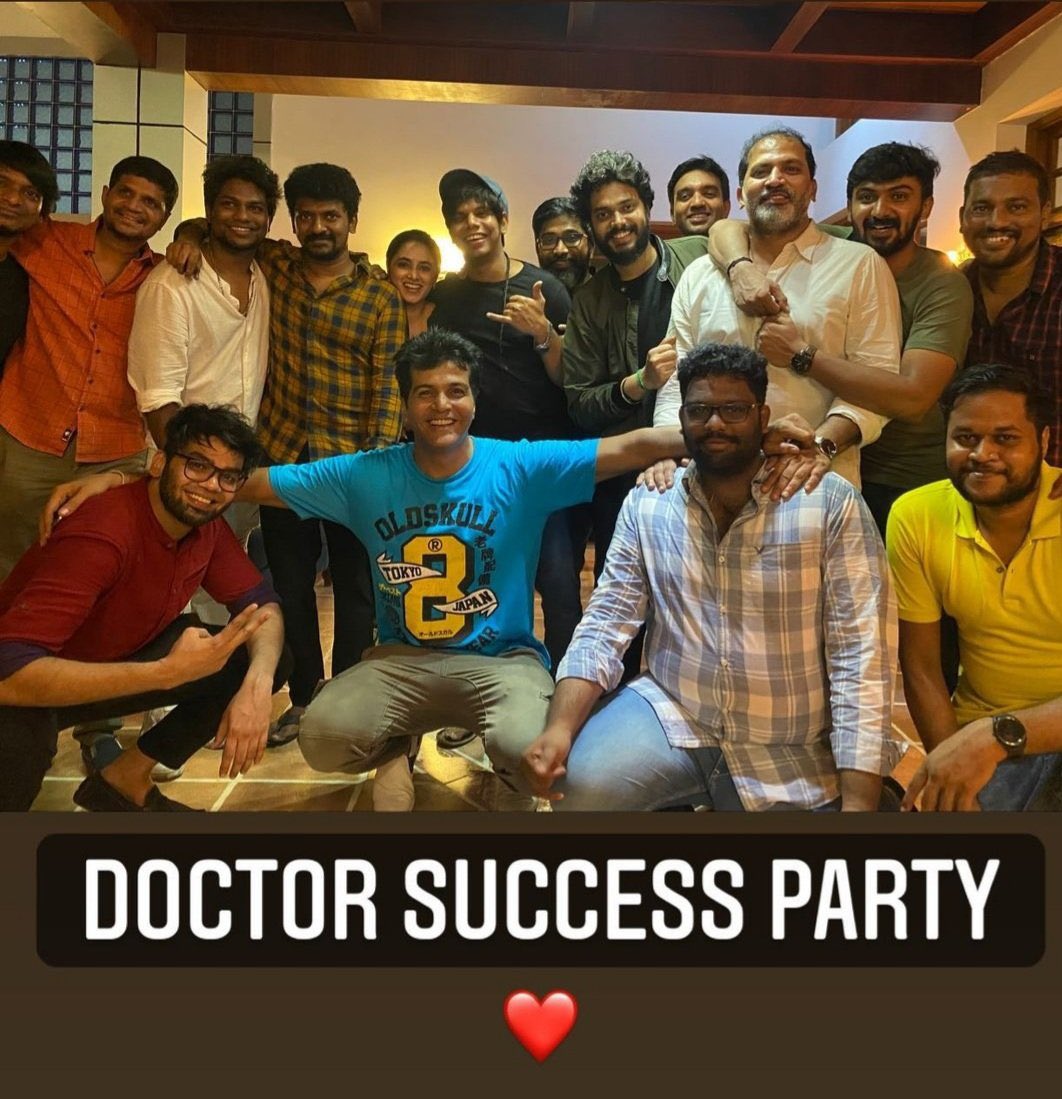 #Blockbuster Doctor 
So happy and blessed to be a part of the team thanks all for the huge success 😊😊😊