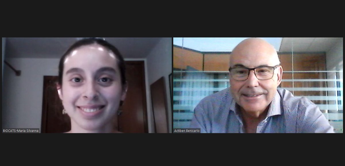 cINCREA's tweet photo. Las reuniones con los mentores del programa #5UCVMentoring siguen en marcha🥳. La promotora de Biocats conversa con su mentor sobre su proyecto. Que ganas de ver como van evolucionando las ideas💡🙇‍♀️ https://t.co/8FXRU6bs0x