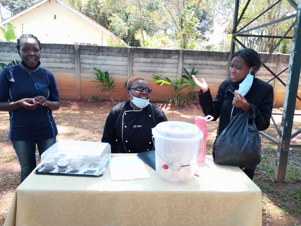 DeafZimTrust's tweet photo. Exhibitions at the International Week of the Deaf belated celebrations. Exhibitions by @AdultRapeClinic @LRFZimbabwe @ChildlineZ @nyashachikiwa
#CelebratingthrivingDeafcommunities
#IWD2020 https://t.co/OldJ2cDpKS