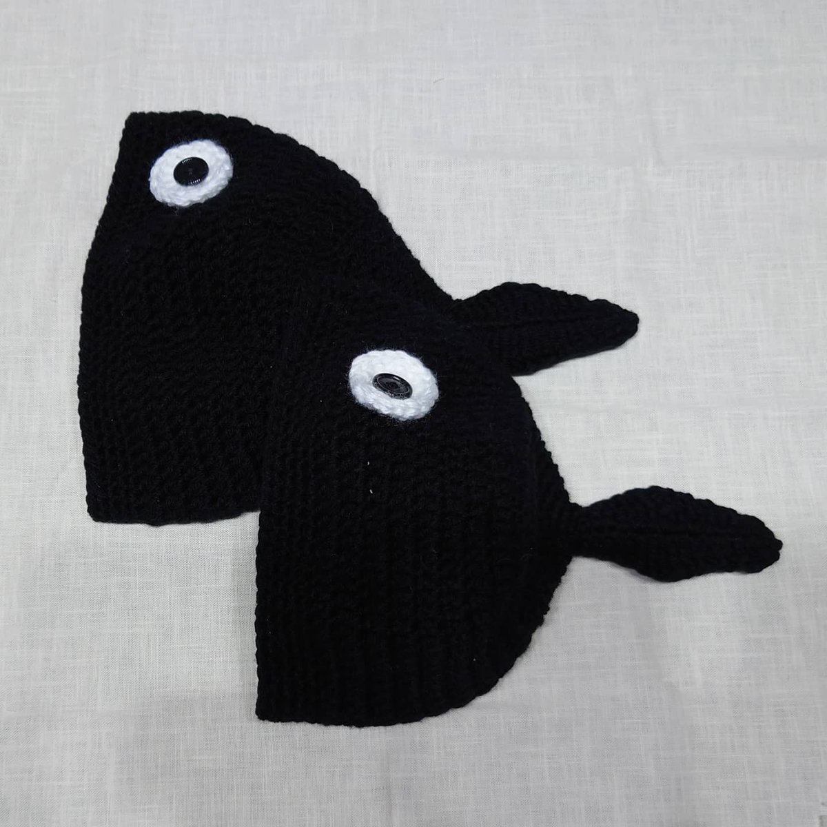 keropy34's tweet photo. どんぐり帽子作っていたら、どうにかカエルに関連付けたいっ
てことで、おたまじゃくしにしてみました😝
#ハンドメイド #かえるの絵本 #カエルグッズ #かえる好き #どんぐり帽子 #おたまじゃくし #keropy34 #handmade #frog #frogy #frogcollection #knithat https://t.co/WEon5UgVw5