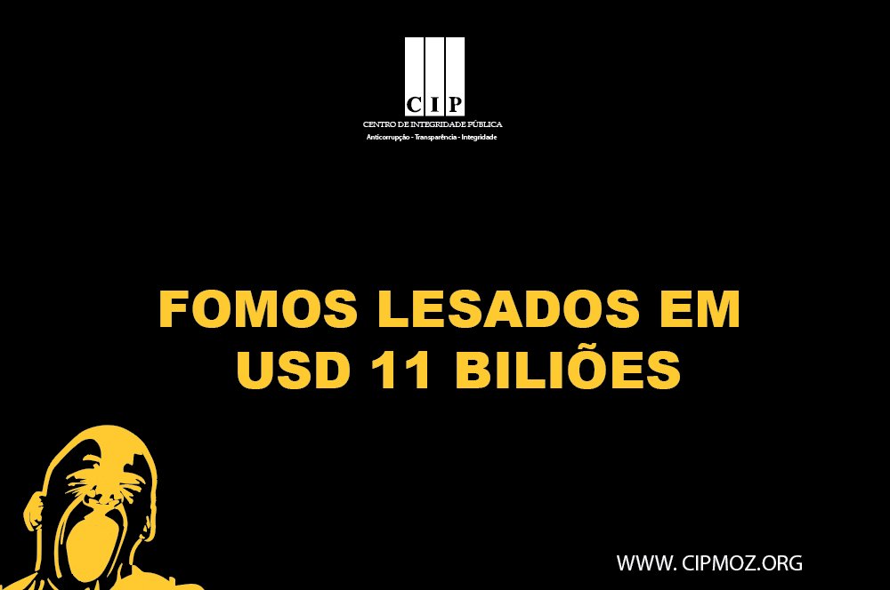 CIPMoz's tweet photo. FOMOS LESADOS EM USD 11 BILIÕES
O Custo e Consequências das Dívidas Ocultas para Moçambique  auxilia no cálculo do possível valor que deve ser pago a Moçambique no contexto da contração das dívidas relacionadas com a PROÍNDICUS, MAM e EMATUM. Link: https://t.co/By9PS9DhEg https://t.co/AHqAAWxqxh
