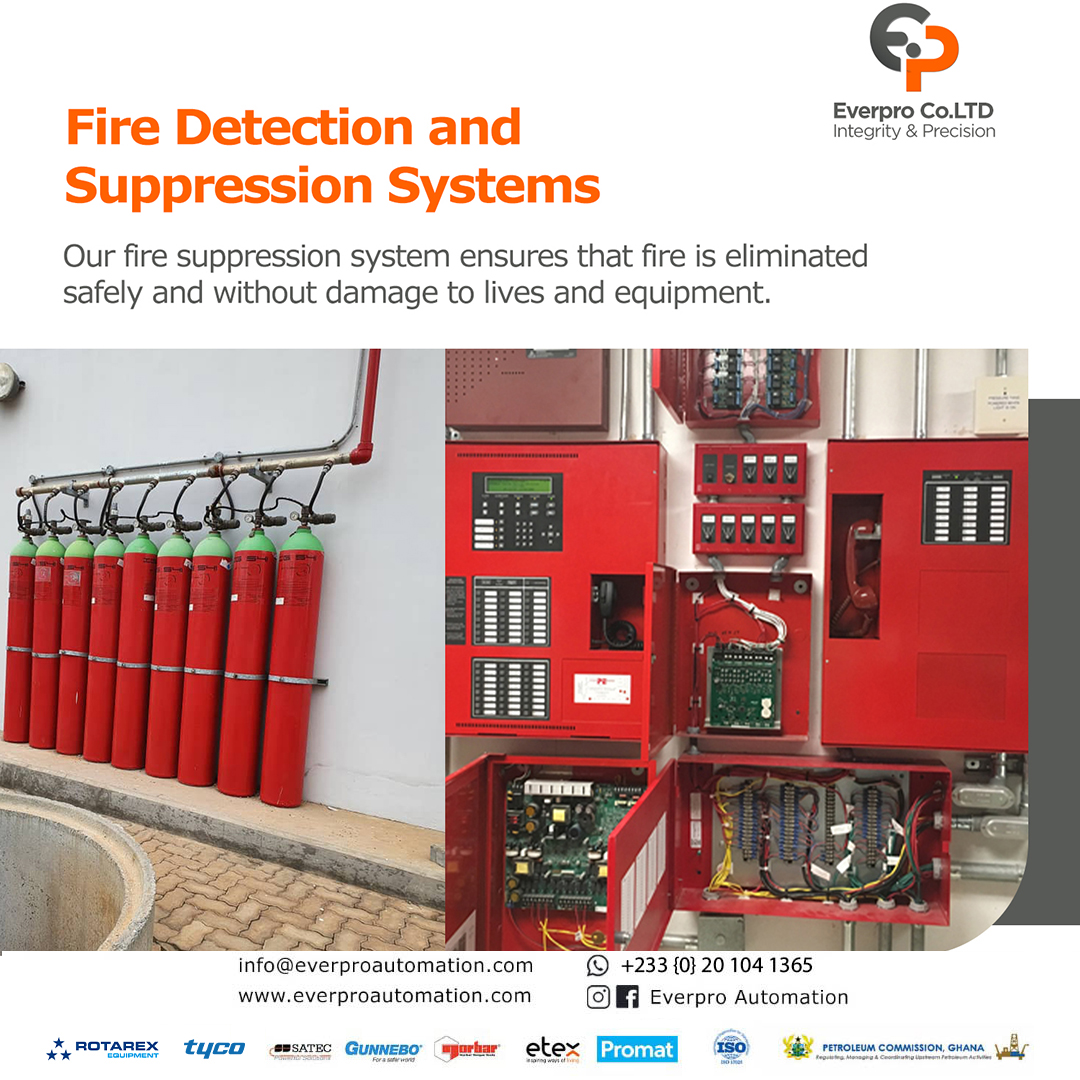 EverproL's tweet photo. Our Fire Suppression system ensures that fire is eliminated safely and without damage to lives and equipment.

Contact us info@everproautomation.com 
.
.
.
#firesafety #firesafetysolution #firesuppression #firesuppressionsystem #firedetection 
#warehousing #mining #OilandGas https://t.co/iEWrkPX3Jb