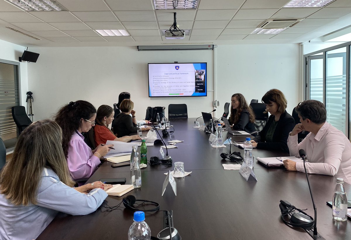 Nitashala's tweet photo. Today’s hybrid discussion with our strategic partners towards drafting the National Strategy & Action Plan on Protection from Domestic Violence 2022-2026.
#Kosovo #DVStrategy #FightagainstDV
#AgainstVaW #AgainstDV https://t.co/55zbrnbl9G