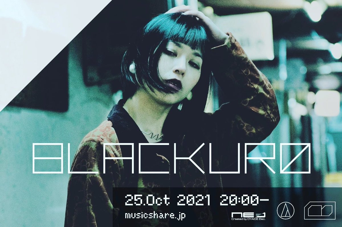 BLACKUR0's tweet photo. BLACKUR0 performance at MUSIC SHARE

Oct 25 
20:00
on MUSIC SHARE Youtube channel https://t.co/tjTHf2oOA9